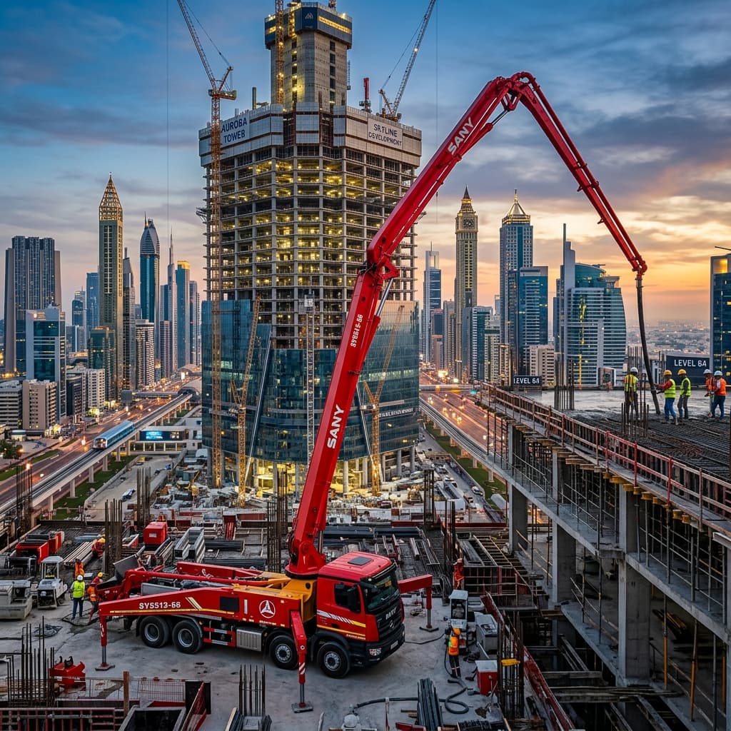 SANY SY412C-8S Автобетоносмеситель - official distributor in Uzbekistan