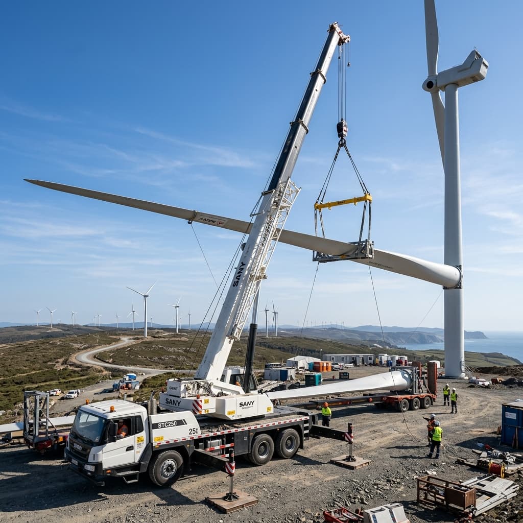 SANY STC250 Автокран - official distributor in Uzbekistan